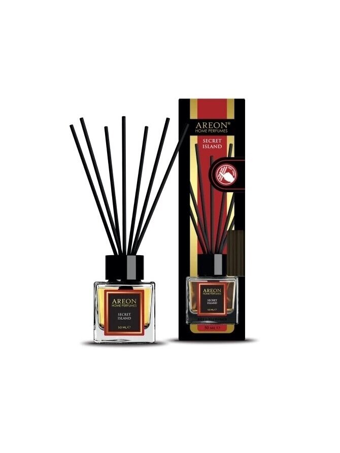 AREON LUX SECRET ISLAND 50 ml Areon oro gaiviklis namams AREON LUX SECRET ISLAND 50 ml Areon oro gaiviklis namams