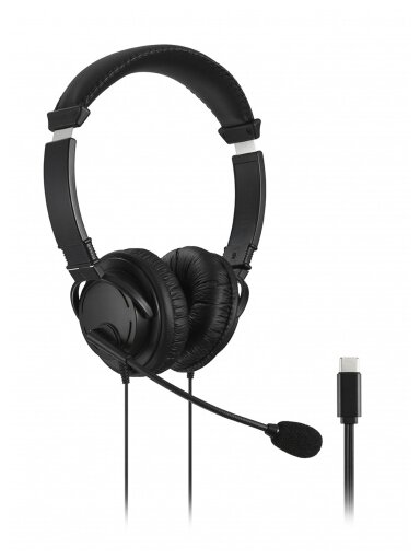 Ausinės su mikrofonu Kensington USB-C Hi-Fi