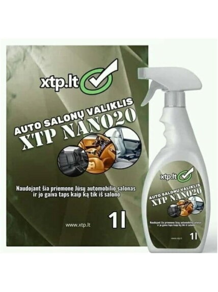 Auto salono valiklis XTP NANO 20 1L Auto salono valiklis XTP NANO 20 1L