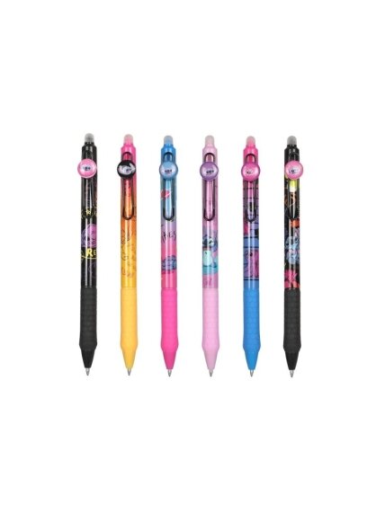 Automatinis gumuotas trinamasis tušinukas CoolPack Disney Stitch Black Automatinis gumuotas trinamasis tušinukas CoolPack Disney Stitch Black