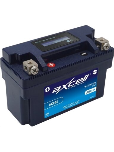 Axcell LITHIUM 4Ah 240A +/- 12.8V akumuliatorius 148x65x92mm