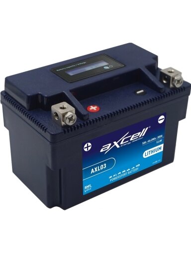 Axcell LITHIUM 5Ah 300A +/- 12.8V akumuliatorius 149x87x94mm