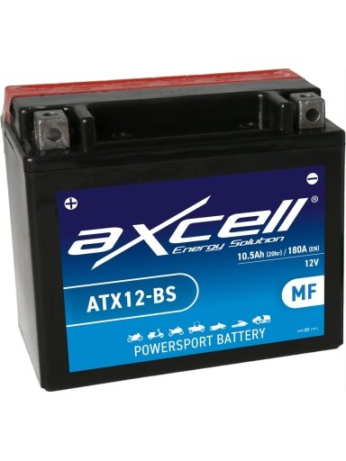 Axcell MF 10Ah 180A +/- 12V akumuliatorius 150x87x130mm