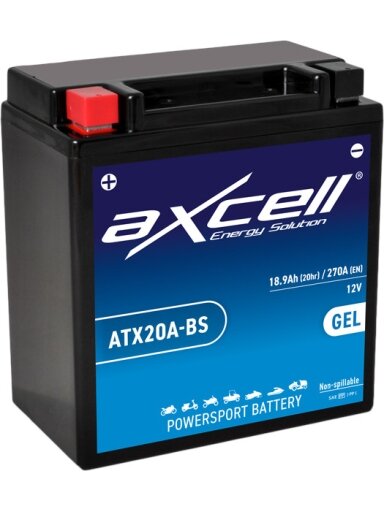 Axcell MF 18Ah 270A +/- 12V akumuliatorius 150x87x161mm