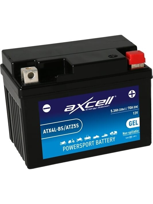 Axcell GEL 5Ah 70A -/+ 12V akumuliatorius 113x70x85mm Axcell GEL 5Ah 70A -/+ 12V akumuliatorius 113x70x85mm