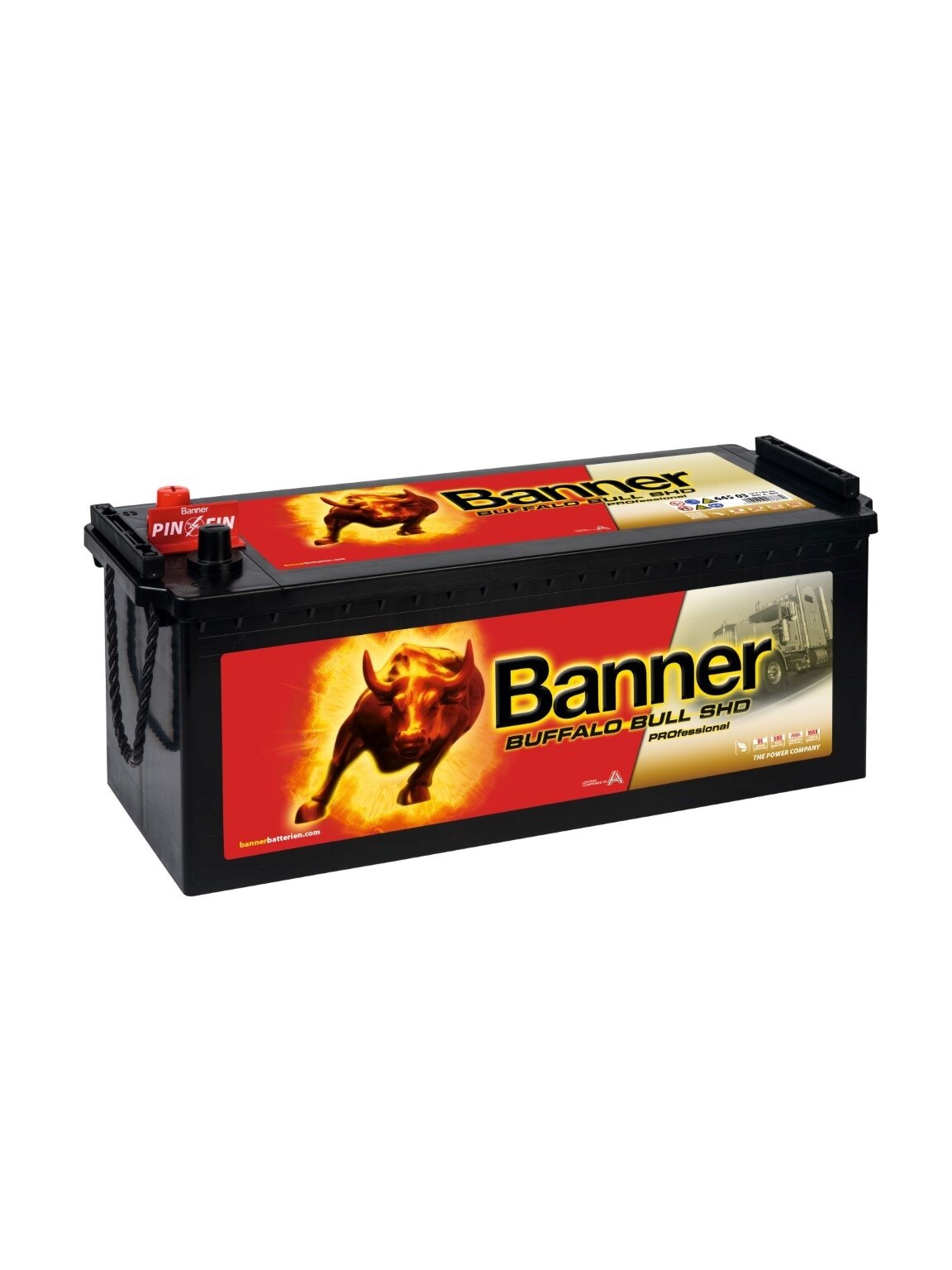 Banner Buffalo PRO 145 Ah 12V 800A akumuliatorius 514x189x195/220mm