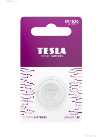 Baterija Tesla CR1620 Lithium 60 mAh (1 vnt) Baterija Tesla CR1620 Lithium 60 mAh (1 vnt)