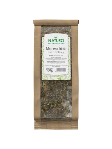 Baltojo šilkmedžio arbata Naturo, 70g