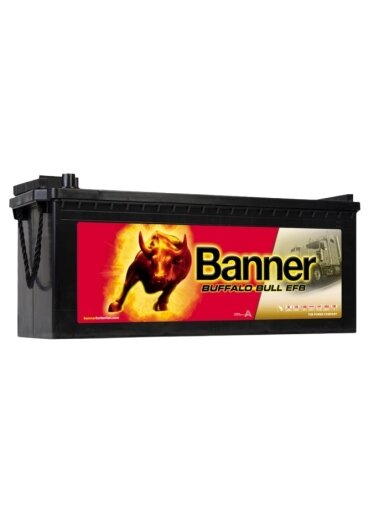 Banner 240Ah 1200A Buffalo Bull EFB akumuliatorius 12V 517X273X212/240mm Banner 240Ah 1200A Buffalo Bull EFB akumuliatorius 12V 517X273X212/240mm