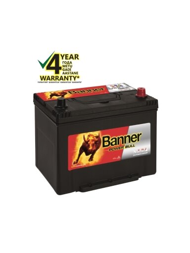 Banner 70Ah 600A -+ 12V Power akumuliatorius 260x174x200/222mm Banner 70Ah 600A -+ 12V Power akumuliatorius 260x174x200/222mm