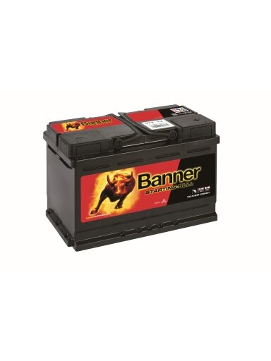 Banner 72Ah 650A Starting Bull akumuliatorius 12V 278X175X190mm