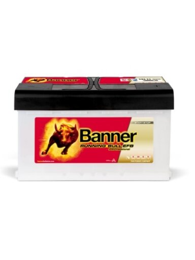 Banner 85Ah 780A EFB PRO  akumuliatorius 12V 315x175x190mm