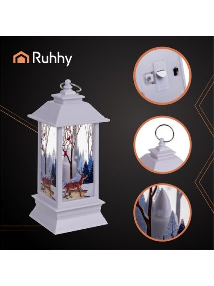 Baltas LED kalėdinis žibintas Ruhhy 26753 5 Baltas LED kalėdinis žibintas Ruhhy 26753 5