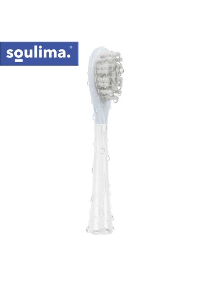 Baltos dantų šepetėlio galvutės, 2 vnt., Soulima 26929 7
