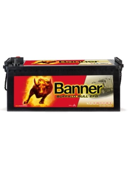 Banner 150Ah 850A 12V EFB Buffalo Bull 513x189x195/220mm Banner 150Ah 850A 12V EFB Buffalo Bull 513x189x195/220mm