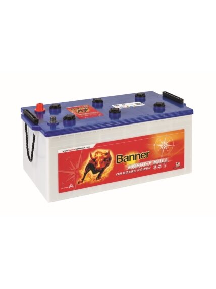 Banner 230Ah Energy Bull akumuliatorius 12V 517x273x212/240mm Banner 230Ah Energy Bull akumuliatorius 12V 517x273x212/240mm