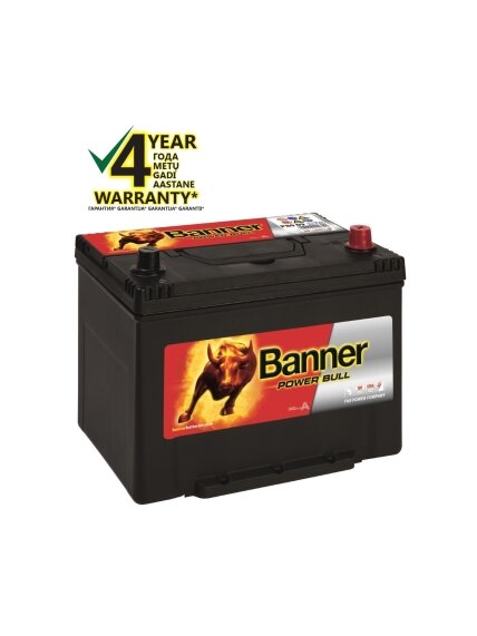 Banner 80Ah 640A -+ 12V Power akumuliatorius 260x174x200/222mm Banner 80Ah 640A -+ 12V Power akumuliatorius 260x174x200/222mm