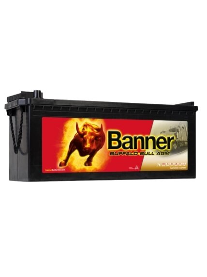 Banner Buffalo Bull 210Ah AGM 12V 1200A 517x273x212/240mm Banner Buffalo Bull 210Ah AGM 12V 1200A 517x273x212/240mm