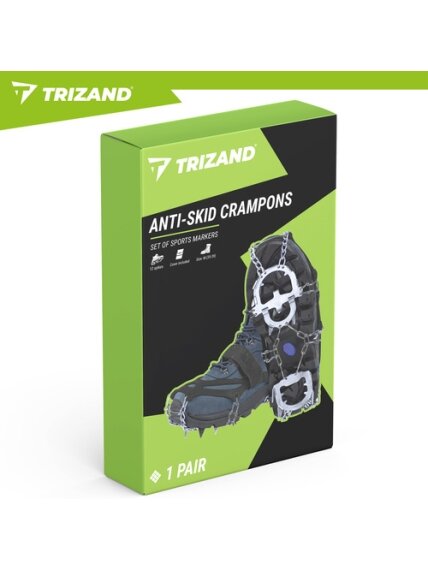 Neslystantys dygliai batams, M dydis (35-39), „Trizand“ 1 Neslystantys dygliai batams, M dydis (35-39), „Trizand“ 1