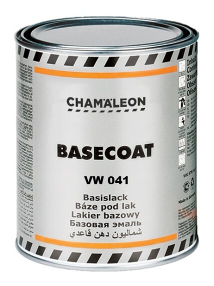Baziniai dažai juodi VW 041 1L CHAMAELEON Baziniai dažai juodi VW 041 1L CHAMAELEON