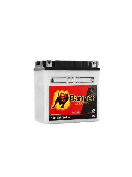 Banner 9Ah Bike Bull +- 12V 90A akumuliatorius 135x75x139mm