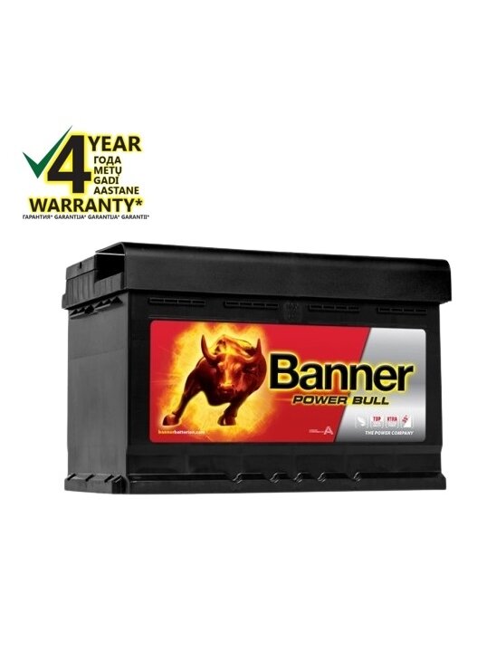 Banner 77Ah 700A 12V Power PRO akumuliatorius 278x175x190mm Banner 77Ah 700A 12V Power PRO akumuliatorius 278x175x190mm