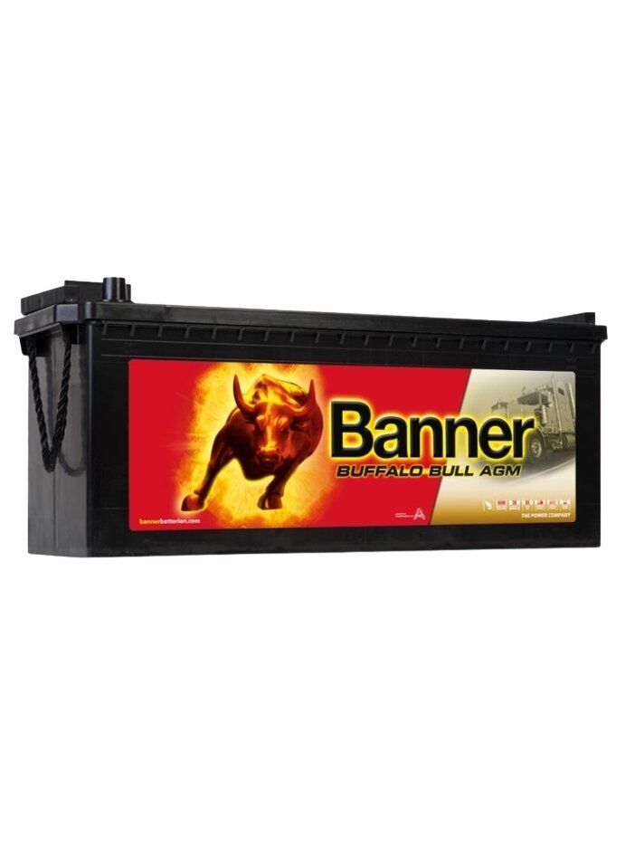 Banner Buffalo Bull 210Ah AGM 12V 1200A 517x273x212/240mm