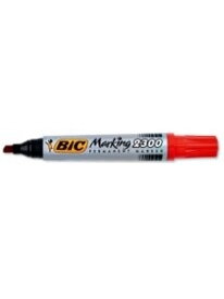 Bic Permanentinis žymeklis Eco 2300 4-5 mm, raudonas, 1 vnt. 300034 Bic Permanentinis žymeklis Eco 2300 4-5 mm, raudonas, 1 vnt. 300034