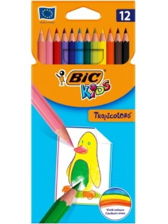 Bic Spalvoti pieštukai Tropicolors 12 spalvų rinkinys 022503