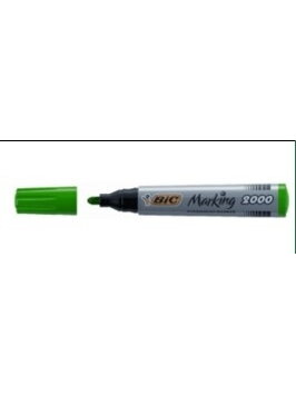 Bic Permanentinis žymeklis Eco 2000 2-5 mm, žalias, 1 vnt. 000026 Bic Permanentinis žymeklis Eco 2000 2-5 mm, žalias, 1 vnt. 000026