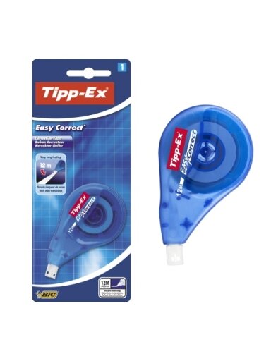 BIC Korekcinė juostelė TIPP-Ex Easy Correct 4,2mm x 12m, pakuotėje 1 vnt.