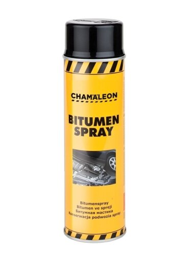 Bituminė danga aerozilinė juoda 0.5L CHAMAELEON Bituminė danga aerozilinė juoda 0.5L CHAMAELEON