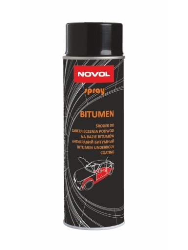Bituminė danga aerozolinė juoda 500ml SPRAY BITUMEN
