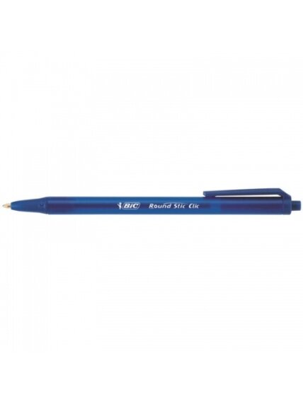 Bic Tušinukas Round Stic Clic 1.0 mm, mėlynas, 1 vnt. 379640 Bic Tušinukas Round Stic Clic 1.0 mm, mėlynas, 1 vnt. 379640