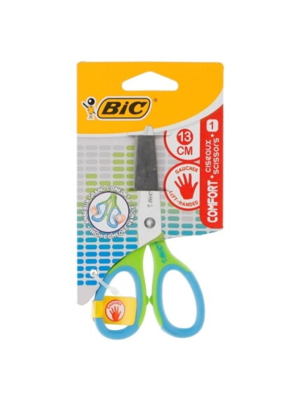 Bic Žirklės COMFORT 13 cm kairiarankiams Bic Žirklės COMFORT 13 cm kairiarankiams