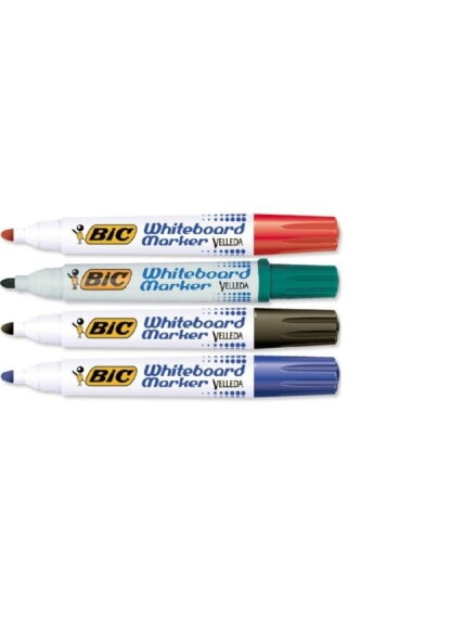 Bic Žymeklis baltai lentai Velleda 1701 1-5 mm, 4 spalvų rinkinys 8757151 Bic Žymeklis baltai lentai Velleda 1701 1-5 mm, 4 spalvų rinkinys 8757151