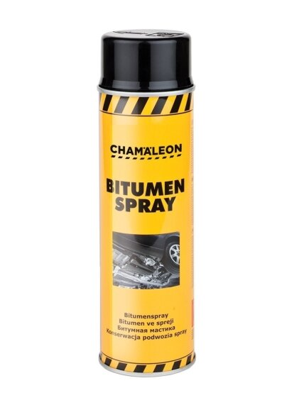 Bituminė danga aerozilinė juoda 0.5L CHAMAELEON Bituminė danga aerozilinė juoda 0.5L CHAMAELEON