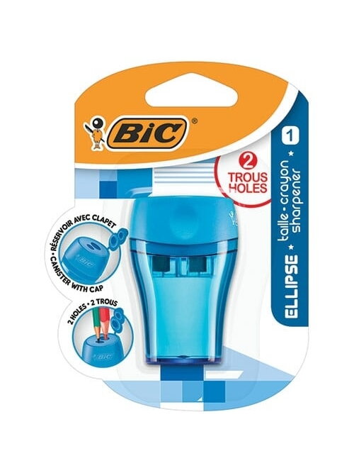 Bic Drožtukas dvigubas Ellipse Maxi, su konteineriu 1 vnt. Bic Drožtukas dvigubas Ellipse Maxi, su konteineriu 1 vnt.