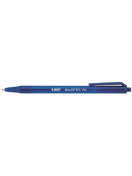 Bic Tušinukas Round Stic Clic 1.0 mm, mėlynas, 1 vnt. 379640 Bic Tušinukas Round Stic Clic 1.0 mm, mėlynas, 1 vnt. 379640