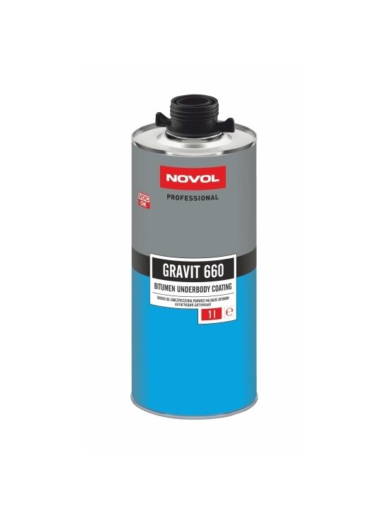 Bituminė danga GRAVIT 660 juoda 1 l Bituminė danga GRAVIT 660 juoda 1 l