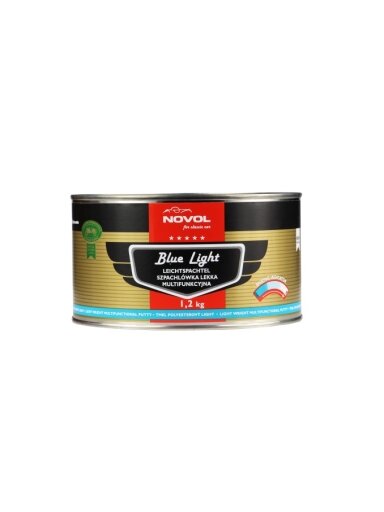 BLUE LIGHT - Lengvo svorio glaistas su maišymo indikatoriumi 1.2kg BLUE LIGHT - Lengvo svorio glaistas su maišymo indikatoriumi 1.2kg