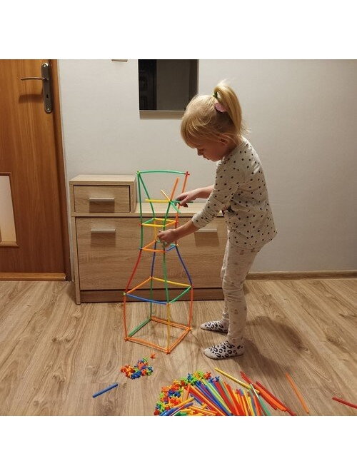 Blokai - šiaudeliai - rinkinys 408 vnt. 22408 14