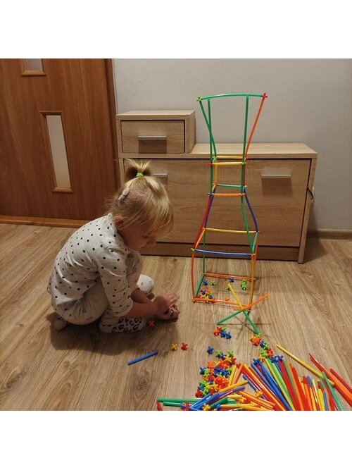 Blokai - šiaudeliai - rinkinys 408 vnt. 22408 15