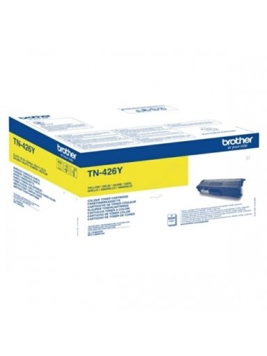 Brother TN-426Y (TN426Y) Lazerinė kasetė, Geltona