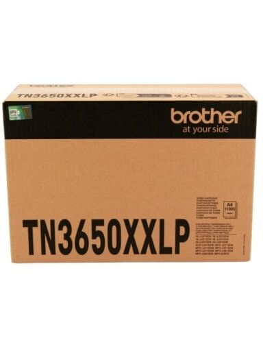 Brother TN3650XXLP (TN-3650XXLP) (TN3600XXL) Lazerinė kasetė, Juoda