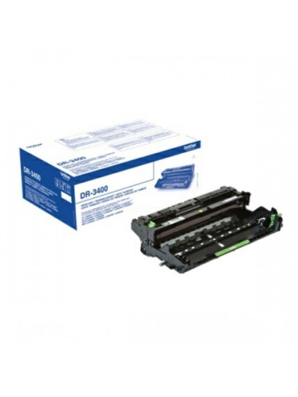 Brother DR-3400 (DR3400) būgnas (Drum Unit), Juoda Brother DR-3400 (DR3400) būgnas (Drum Unit), Juoda