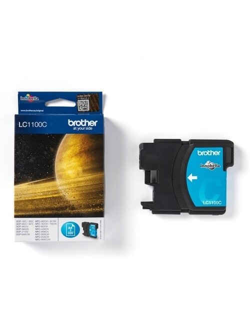Brother LC-1100C (LC1100C) Rašalinė kasetė, Žydra