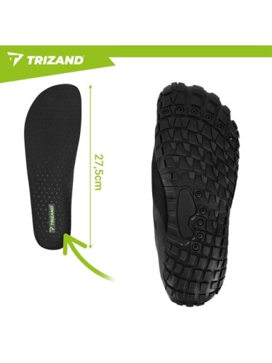 Vandens batai juodi - 43 dydis 5mm Trizand