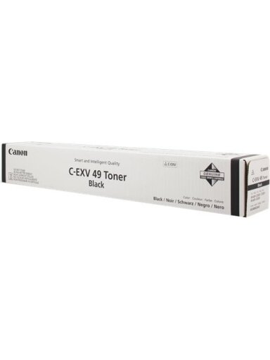Canon C-EXV 49 (8524B002AA), juoda kasetė