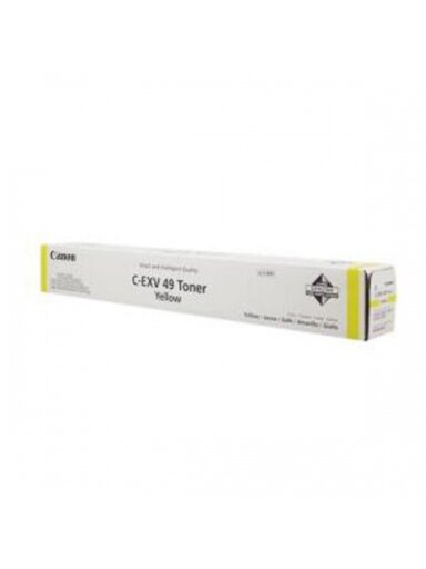 Canon C-EXV 49 (8527B002AA), geltona kasetė